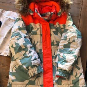 Mini Boden Girls Winter Coat Size 9/10
